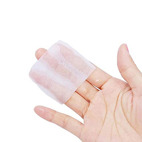 1200 Pcs Lint Free Cotton Pads Makeup Remover Pads Nail Wipes Cotton Pad Soft Facial Cleansing Rounds for Skin Care Nail Art Acrylics - Image 4