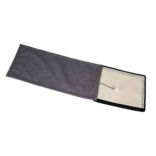 SM SunniMix Tapete arranhador de gato de sisal para animais de estimação arranhadores de animais de