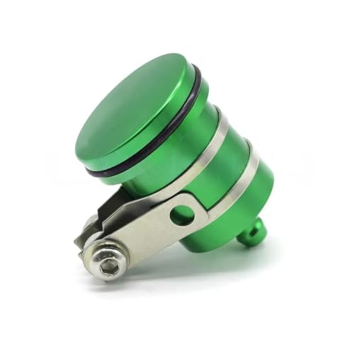 Réservoir de liquide de frein arrière étanche en aluminium vert pour moto Yamaha R3 R25