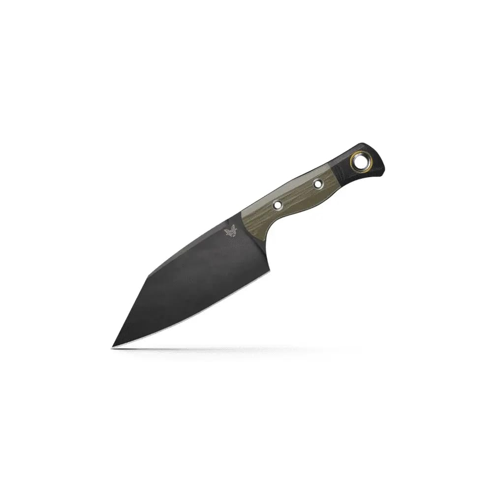 Benchmade - 4010 Station Knife, Fixed Blade Kitchen Knife, Professional Cutlery, Farm to Table with Sheath (4010BK-01)
