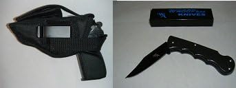 Jennings J22 Gun Holster, Hunting, Law Inforcement, Security, Target 308, Comes with a Free Folding Knife