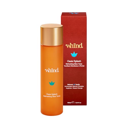 whind Oasis Splash Invigorating Glow Toner – Alcohol-Free Soothing Toner for Face Skin Care, Rich in Antioxidants – Hydrates, Brightens & Refreshes Skin – 100ml