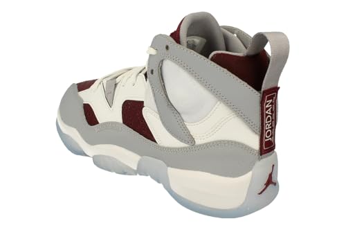 Nike Air Jordan Jumpman Two Trey GS Basketball Trainers DQ8431 Sneakers Shoes (UK 5.5 us 6Y EU 38.5, White Cherrywood red 103)2