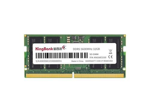 KingBank DDR5メモリー 16GB 2枚組 「新品未開封」 KINGBANK DDR5 Dark Heatsink RGB UDlMM 6000MHz-16G*2 - 金百达KINGBANK