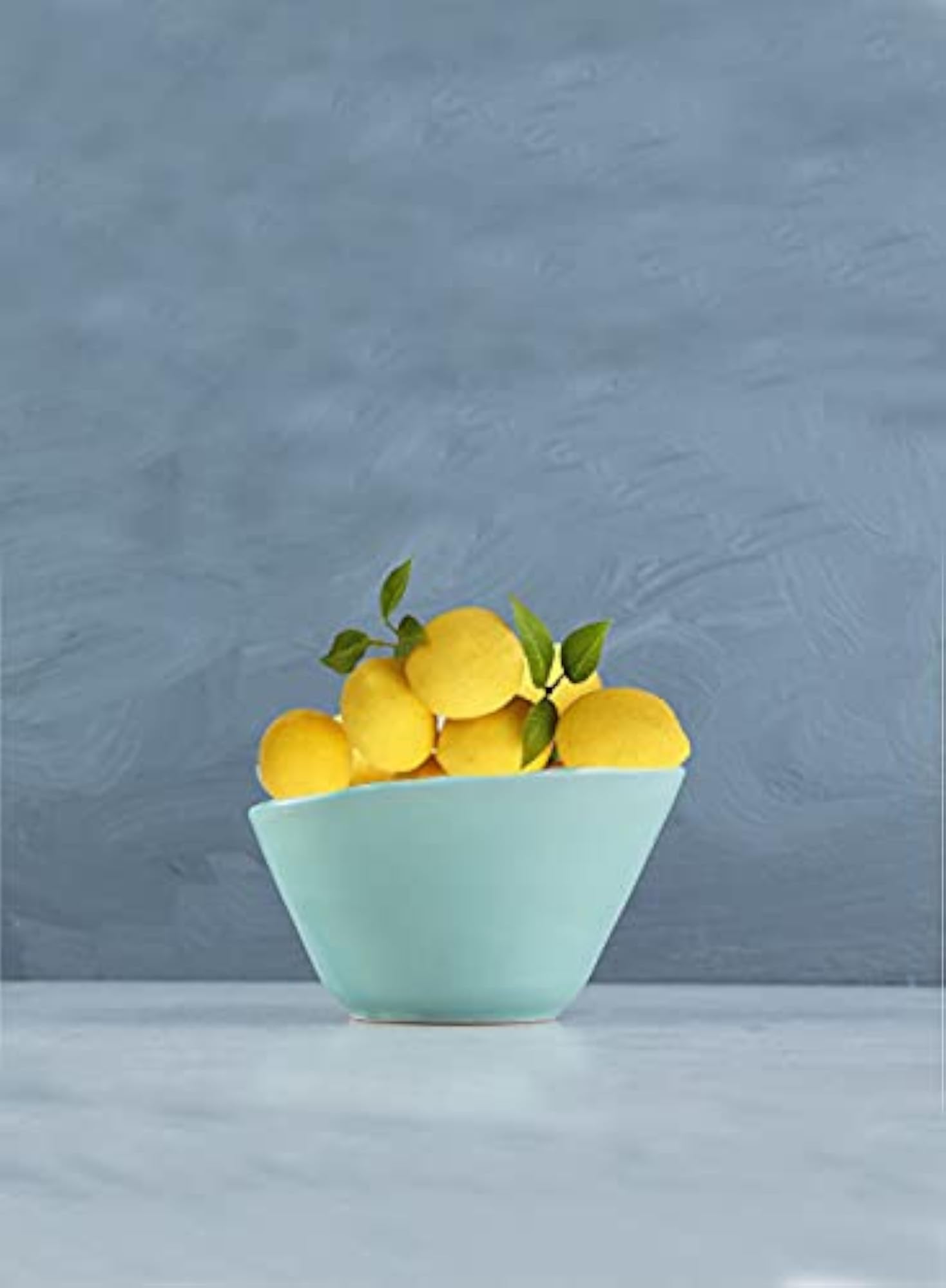 Decorative Real-Looking Lemons, Faux Fruit Display
