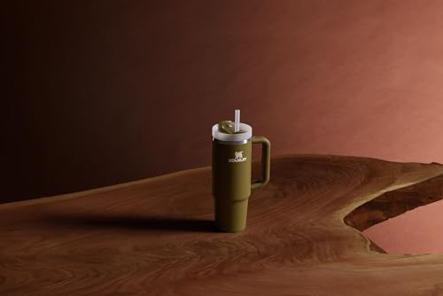 Image of STANLEY Quencher H2.0 Tumbler with Handle and Straw 30 oz | Flowstate 3-Position Lid | Cup Holder Compatible for Travel | Insulated Stainless Steel Cup | BPA-Free | Exclusive Thyme