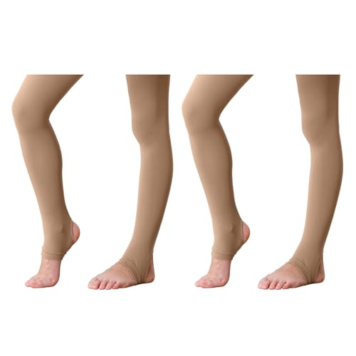 American Trends Dance Tights for Girls Ballet Tights Stirrup Soft Soft Leggings