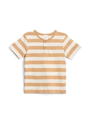 Image of Colored Organics Infant Toddlers and Kids Organic Cotton Short Sleeve Crew Neck Tee Shirt