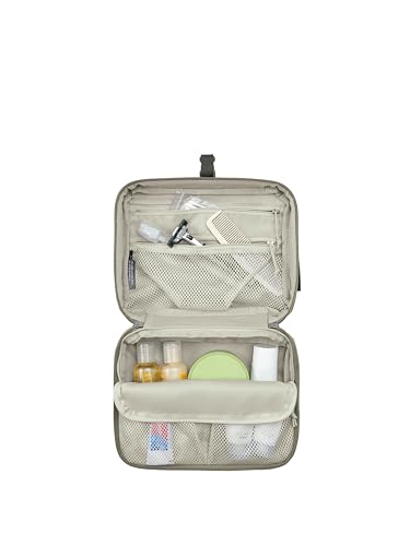 Image of Osprey Daylite Hanging Toiletry Kit, Tan | travel organizer, packing cube, toiletry bag, carry on accessory, Tan color