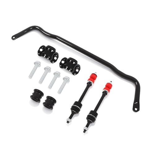 Jecoupoon 55398938AC 55398938AB Front Suspension Stabilizer Bar Kit Front Sway Bar Link Kit with Bushing Kit Compatible with Ram 1500 2009-2010 1500 2011-2018 1500 Classic 2019-2022