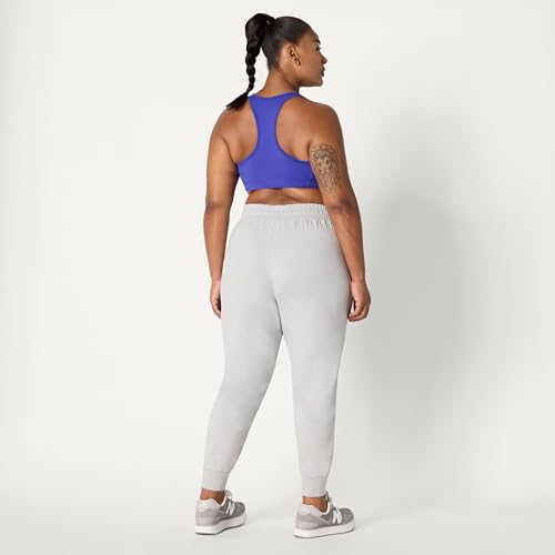 Amazon Essentials Women's Athletic Soft Performance Lightweight Stretch Workout Jogger Sweatpants, Moisture-Wicking, Space Dye Dove, X-Small - image 7