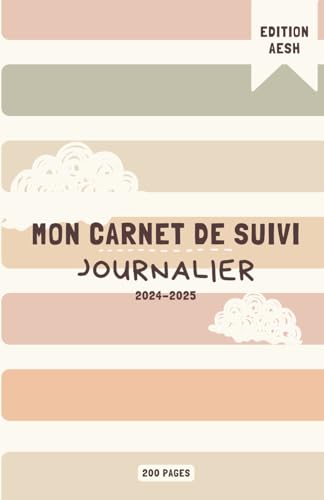 livre Carnet de Suivi pour AESH Format A5 | Suivi Individualisé pour l'Accompagnement Pédagogique