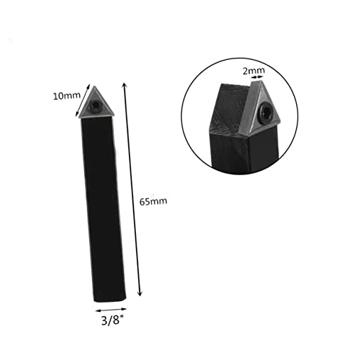 Set de 5 herramientas de torno con punta de carburo miniatura 4