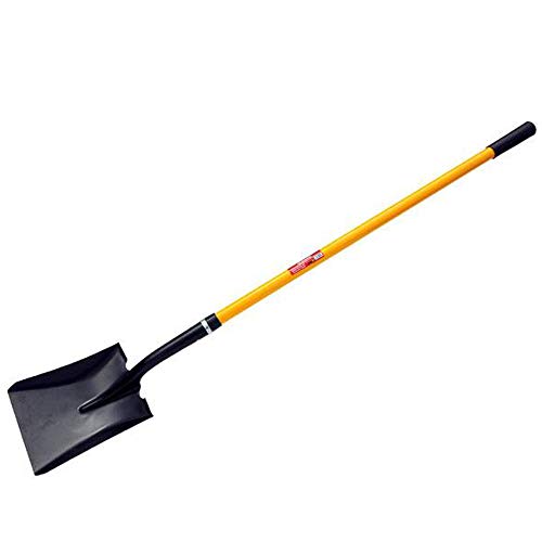 Defender Tools S13 1480mm Long Garden Shovel Square Mouth Head Fibreglass Handle
