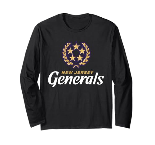 Old School Retro New Jersey NJ Generals Football US Long Sleeve T-Shirt