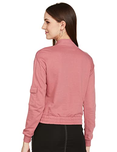 Image of Max Cotton Women Printed High-Neck High Neck Sweatshirt