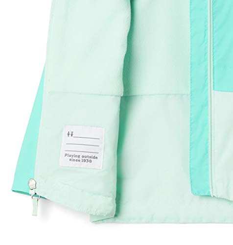 Image of Columbia Girl'S Rain-Zilla Jacket, Waterproof, Fleece Lined