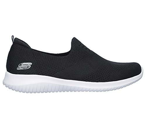 Skechers womens Ultra Flex - Harmonious Sneaker, Black, 8 US4