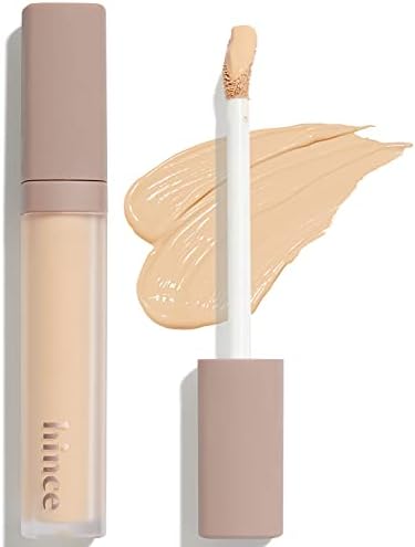 hince Second Skin Cover Concealer 6.5g (23 NATURAL) - Full Coverage Long Wear Tip Concealer, Mask-Proof, Sweat-Proof, High-Adherence Makeup for Undereye Dark Circles, Acne and Blemishes
