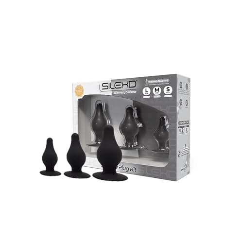 Plugs anaux Silexd double densité au cœur ferme et texture silicone souple