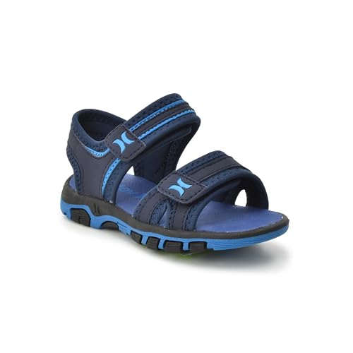 Hurley Loni Toddler Water Shoes, Beach Essentials, Girls and Boys Open Toe Sandals, Lightweight, Breathable and Two Adjustable Straps