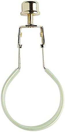 I Like That Lamp Clip On shade Adapter - Includes Finial and shade Levellers to Keep Shade in Place - Light Bulb Clip Adapter for Shade