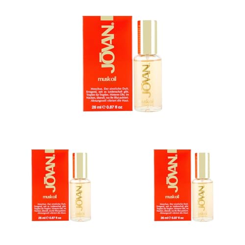 Jovan Musk Oil, Eau de Toilette, 3er Pack (1 x 26ml) Jovan Musk Oil, Eau de Toilette, 3er Pack (1 x 26ml)
