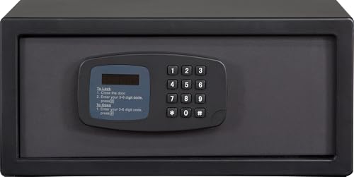 Corby Digital Compact Safe (Whitehall / SFE0004) in Black