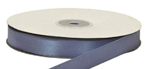 Nastro Doppio Raso BLU AVION 15 mm x 50 metri