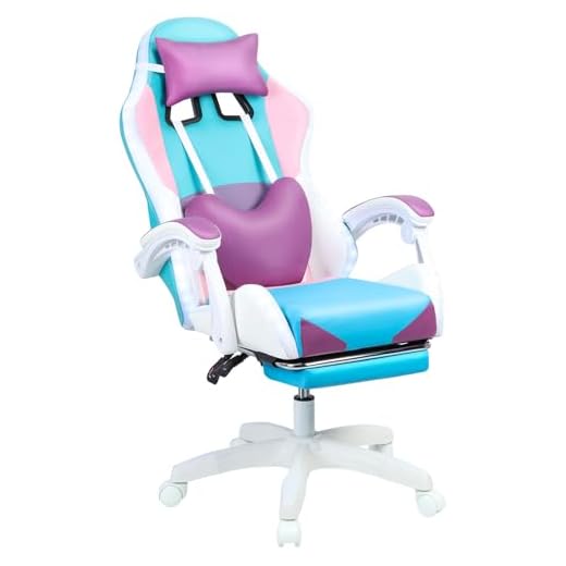Ergonomic Gaming Chair with Bluetooth Speakers