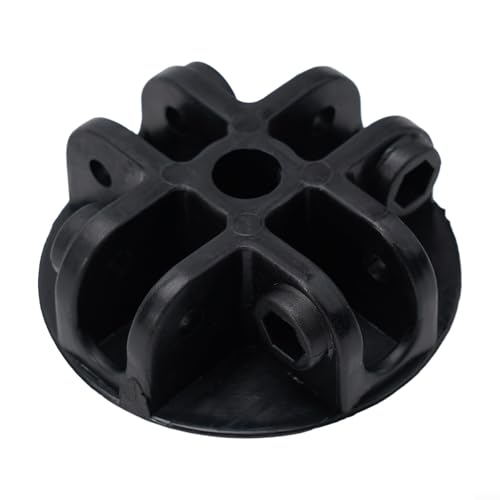 Soporte de conector central de plástico para junta de techo de cenador, diseñado para un fuerte apoyo e integridad del marco a largo plazo (1 unidad)