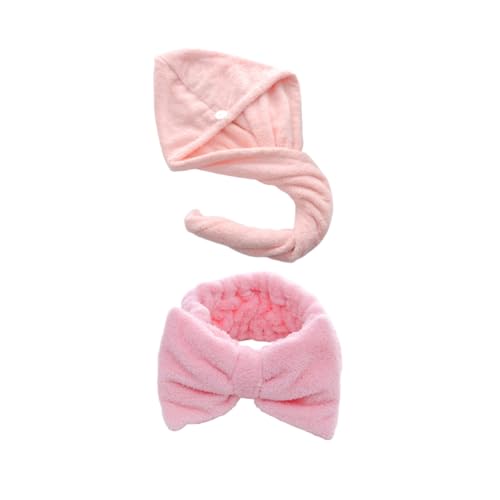 Beaupretty 6 Peças Chapéu De Cabelo Seco Toalha De Microfibra Para Cabelo Toalhas De Microfibra Envo