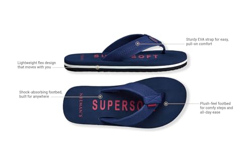 Image of Neeman's Super Soft Flips for Men | Lightweight, Durable and Flexible Flip Flops for Boys