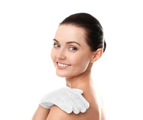 Exfoliating Bath Gloves, Pack of 4 - Image 3
