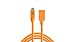 Produktbild TetherPro USB-C auf USB-Buchse Adapter (Extender), 4,6 m, Orange