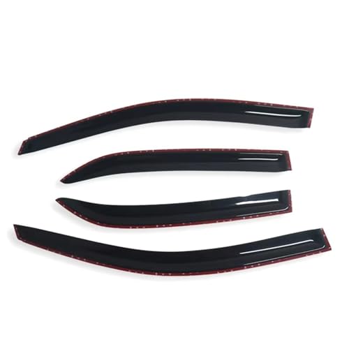 Déflecteurs de vitre pour Toyota Corolla 2007-2013 : protection pluie - 4