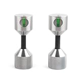 CNRAQR Flange Two Hole Pins 1-5/8” Detachable Flange Double Hole Pins Built-in Level 6061 Stainless Steel...