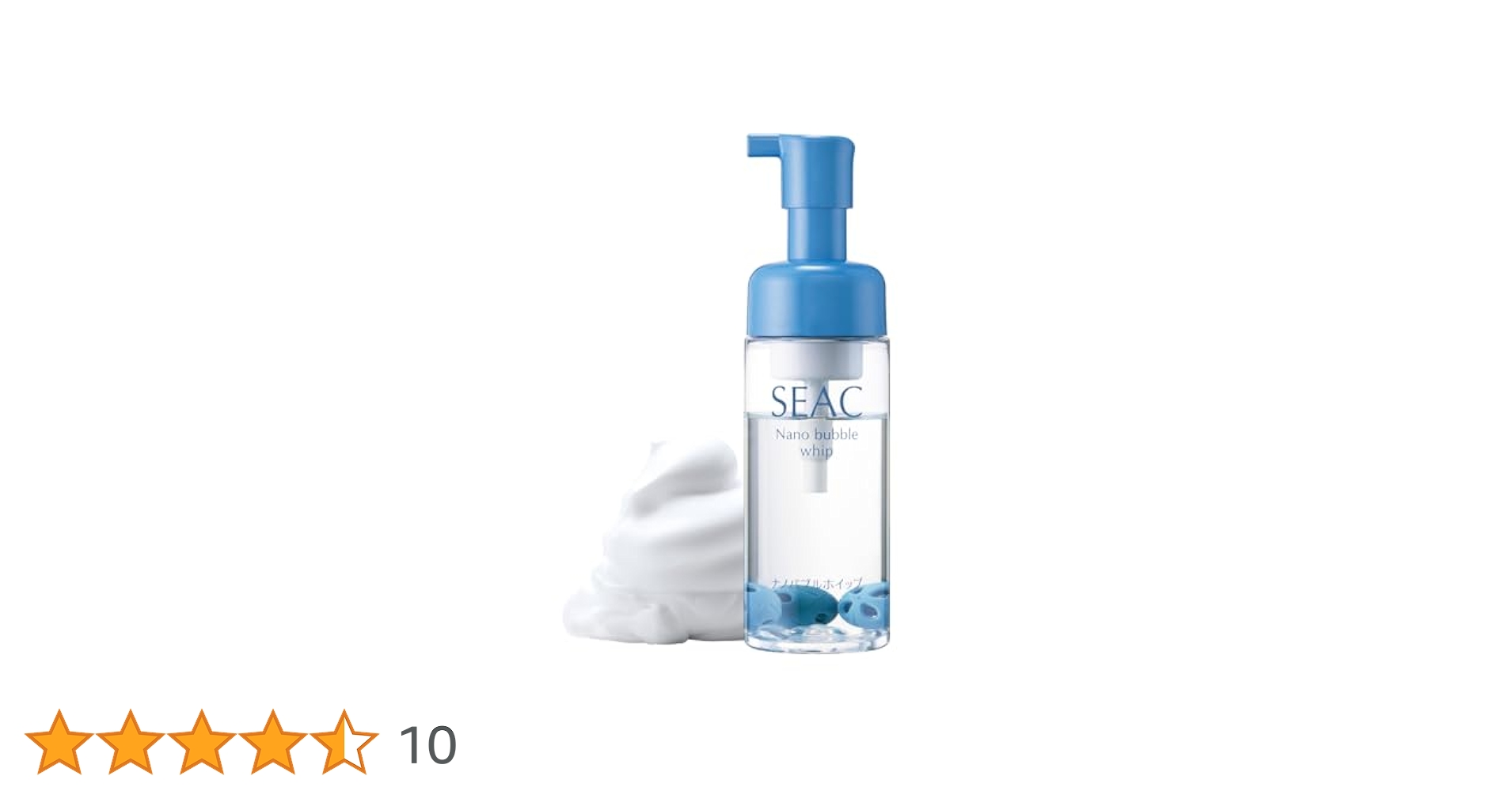 【新品】SEAC ナノバブルホイップ 140ml 泡洗顔料 シーク ナノバブルホイップ | 世田谷自然食品【公式通販】