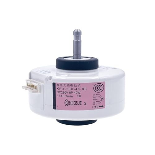 KWHRPOQS Piezas De Aire Acondicionado Compatibles con Daikin, Motor De Ventilador De CC For Unidad Interior De Aire Acondicionado KFD-280-40-8B, 280 V CC, 40 W, 1640 RPM.