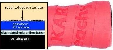 KarakalPeachy 6 Overwrap, 3-pack Asst. Colors