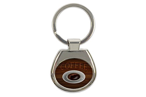 Preisvergleich Produktbild Schlüsselanhänger Kaffee Kaffeetasse Bedruckt