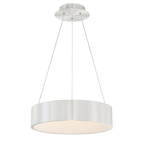 Corso 18in LED Pendant 3000K in Brushed Aluminum