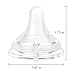 LittleForBig Silicone Soft Touch Adult Bottle Nipples Replacement Teat Compatible with LittleForBig Bottles - Assorted 3-Pack