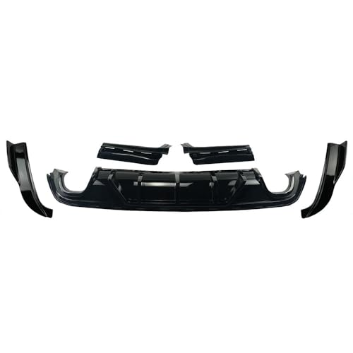 WYKRB ���A�f�B�t���[�U�[�L�b�g Jeep Grand Cherokee SRT 2014-2021 �ɑΉ��A�J�[�{�����b�N ABS ���A�o���p�[�X�v���b�^�[�X�|�C���[�A�T�C�h�R�[�i�[�t���A����̂���u���b�N(Carbon Fiber Print)