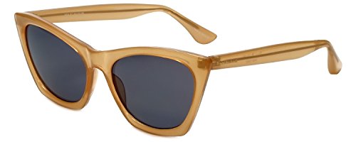 Isaac Mizrahi Designer Sunglasses IM24-87 in Butterscotch with Grey Lenses