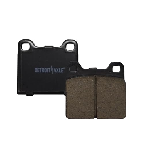 Image of Detroit Axle - Rear Brake Pads for Volvo 240 740 760 850 940 960 C70 S70 V70 Ceramic Brake Pads w /Hardware Replacement