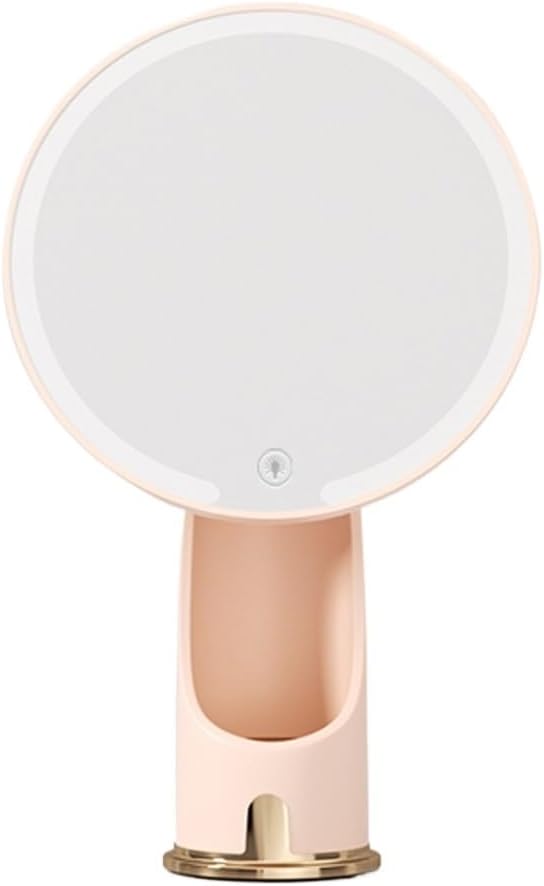 JSEIAJB Portable Cosmetic Storage Box With LED Cover Travel Carrying Cases Makeup With(D)