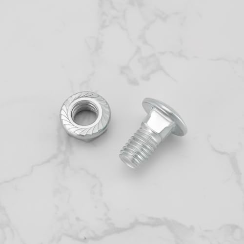 Be In Your Mind 100 Sets M8 x 15 mm Rundkopfschrauben mit M8-Muttern zum Verbinden von Kabeltrassen mit den Maßen 100 x 60 mm, 150 x 60 mm, 200 x 60 mm, 300 x 60 mm