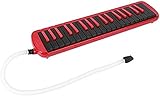 Pequeño y portátil: Air Piano Keyboard melódica es pequeño y fácil de transportar, lo que le permite reproducir música en cualquier momento y en cualquier lugar