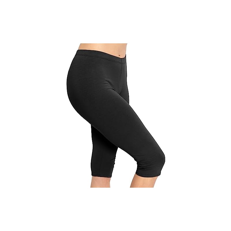 Womens-and-Plus-Size-Knee-Length-and-Ankle-Length-Leggings-X-Small-7X-Adult